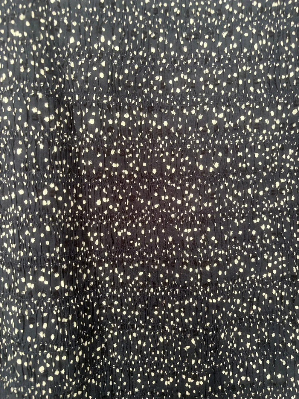 J. Crew Navy Blue Polka Dot Short Sleeve Blouse NWT